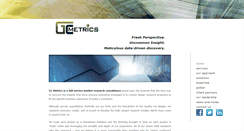 Desktop Screenshot of gcmetrics.com
